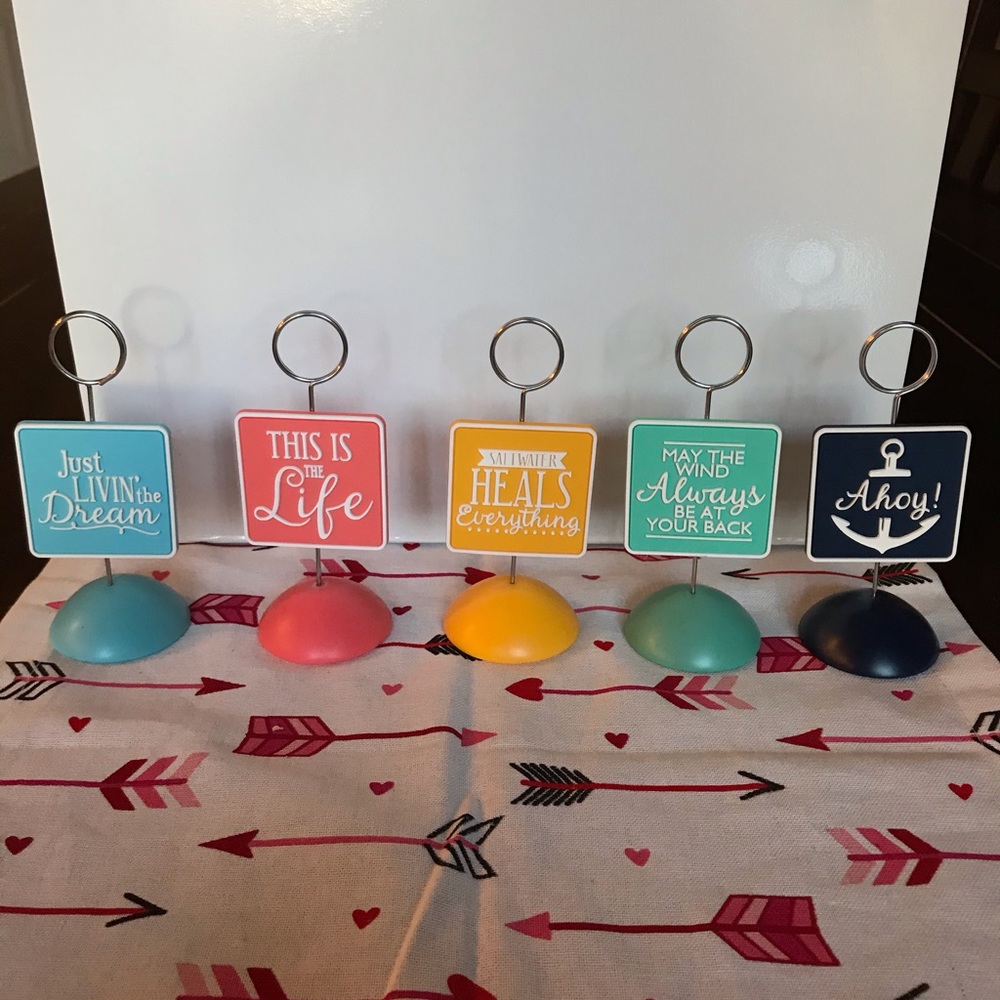 New!  3 Birds Design Photo Clips set of 5!
